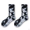 Pair Tie-dyed Crew Hipster Printed Socks