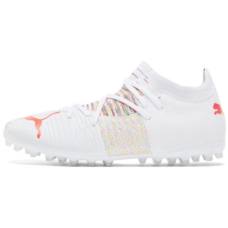 

Puma 3.1 Удобный Универсальный MG (Резиновые короткие шипы) Мужские футбольные бутсы для искусственного газона Белые 106386-03 41