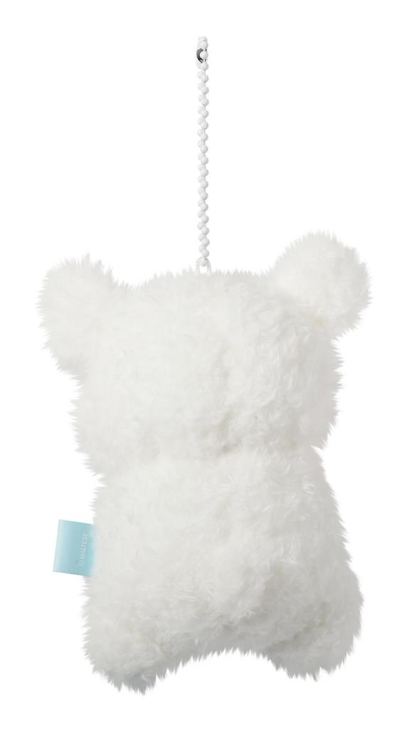 Maltese Plush Mascot Ball Chain Keychain Korean Puppy [Maltese] [Official] / (Maltese (Hone))
