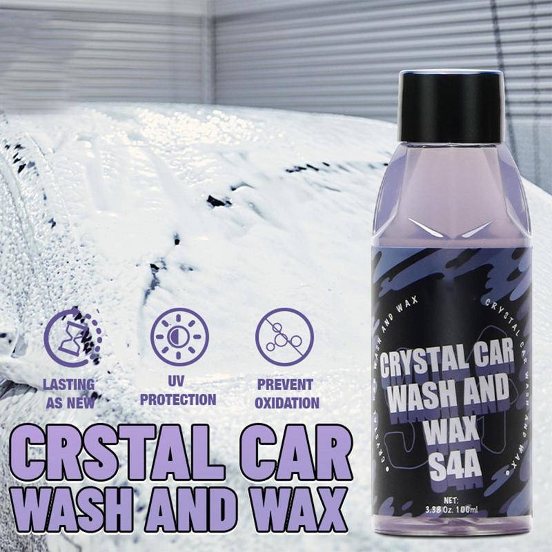 Car Coating Agent Multi-Functional Car Wash Water Activated 100ml Deep Crystal Car Wash Hydrophobic Coating For Cars Trucks Car