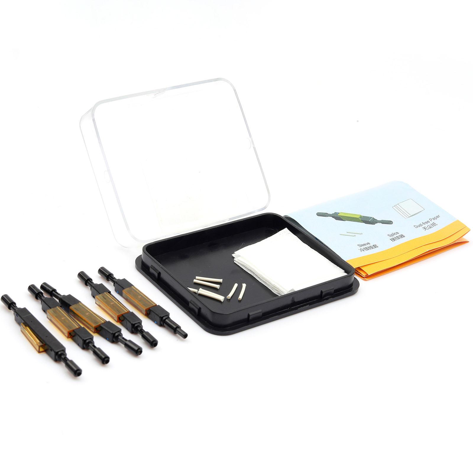 

5-элементный L925B волоконно-оптический быстрый соединитель, оптоволоконные механические соединения, простая эксплуатация для сборки оптического кабеля