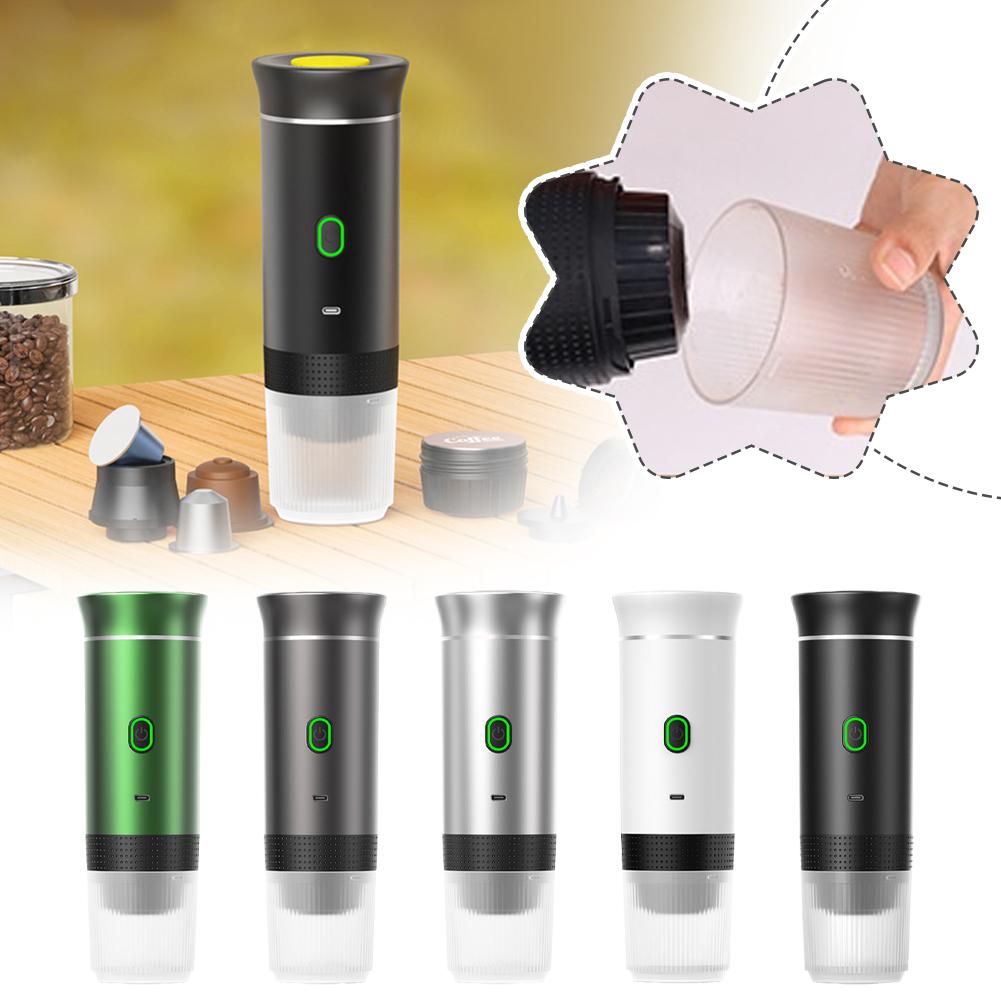 NewPortable Electric Capsule Coffee Machine American Italian Pump-pressure Compact and Concentrated Car Travel Home New Model