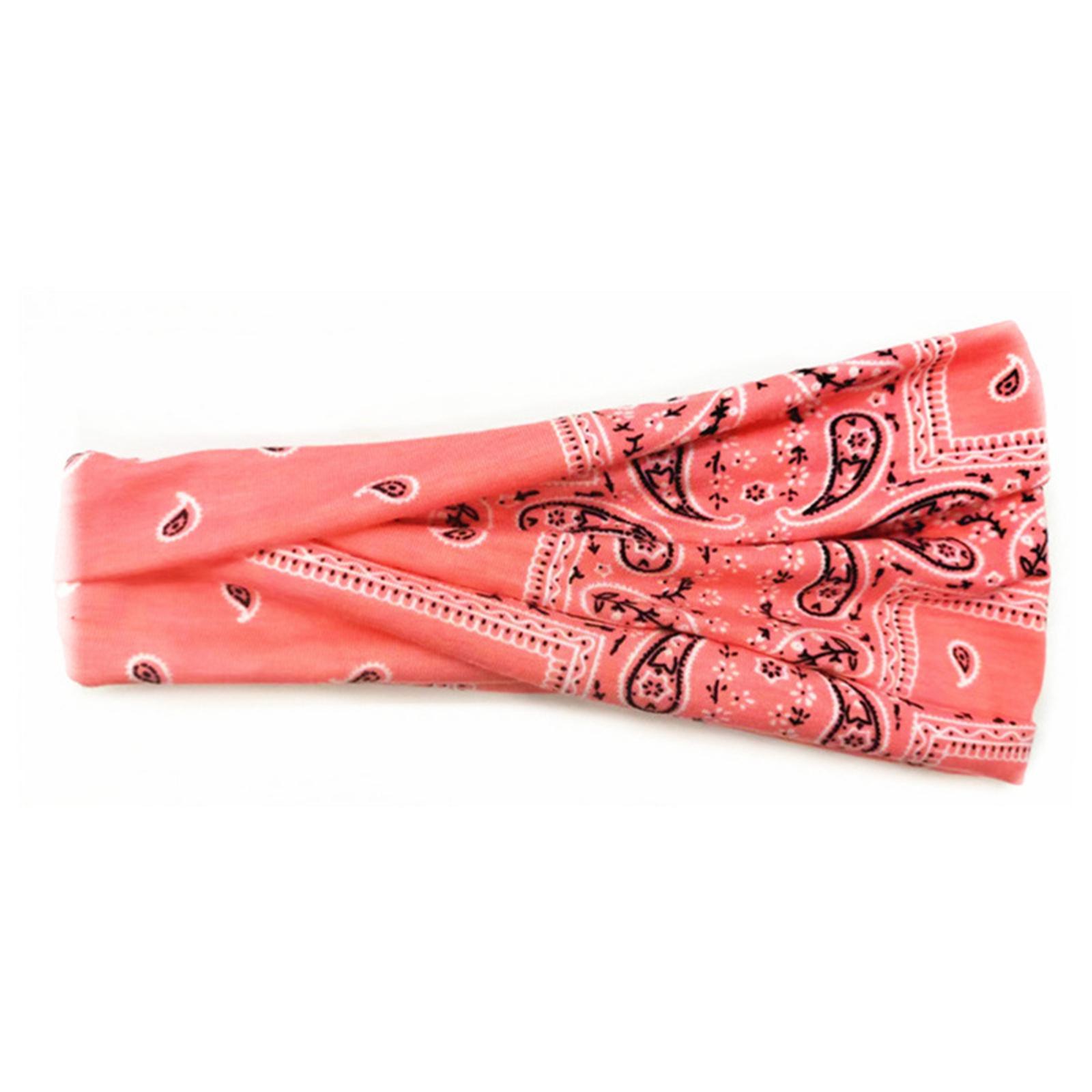 

Стильная повязка на голову для мужчин, женщин и детей, модный и удобный аксессуар для головы, повязка на голову для тренировок розовый