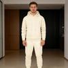 Men's Hooded Sweatsuit 2 Piece Set Long Sleeve Hoodie Sweatshirt And Jogger Sweatpants Set Casual Track Suits Outfits