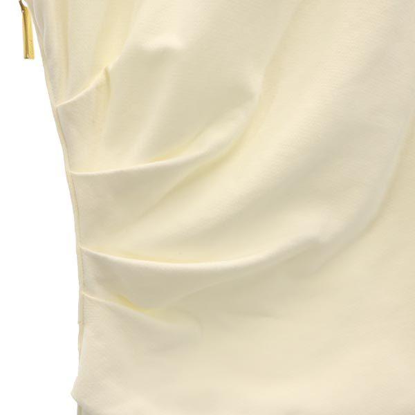 Emilio Pucci Made In Italy No Sleeve One Piece I38 White System Side Zip Women Used