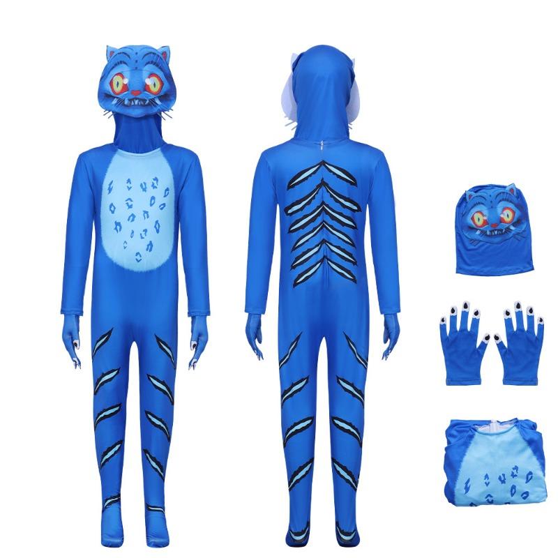 New K-POP: Witch Hunters 2 Tiger cosplay show onesie show dress up costume 110cm