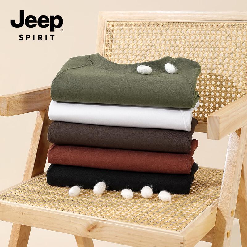 

JEEP SPIRIT Men s 2025 Autumn Crew Neck Sweatshirt 8513 3XL