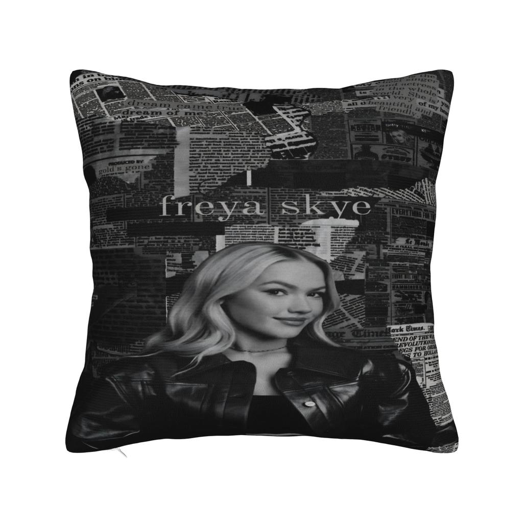 Trendy Living Room Freya Skye Singer Tour 2026 Decorations Pillowcase Accessories Pillow Cover Square Multi Size