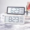 LED Wall Clock Simple Digital Clocks Wall MountedMultifunctional Electronic Humidity and LCD Disply Alarm Temperature Clock