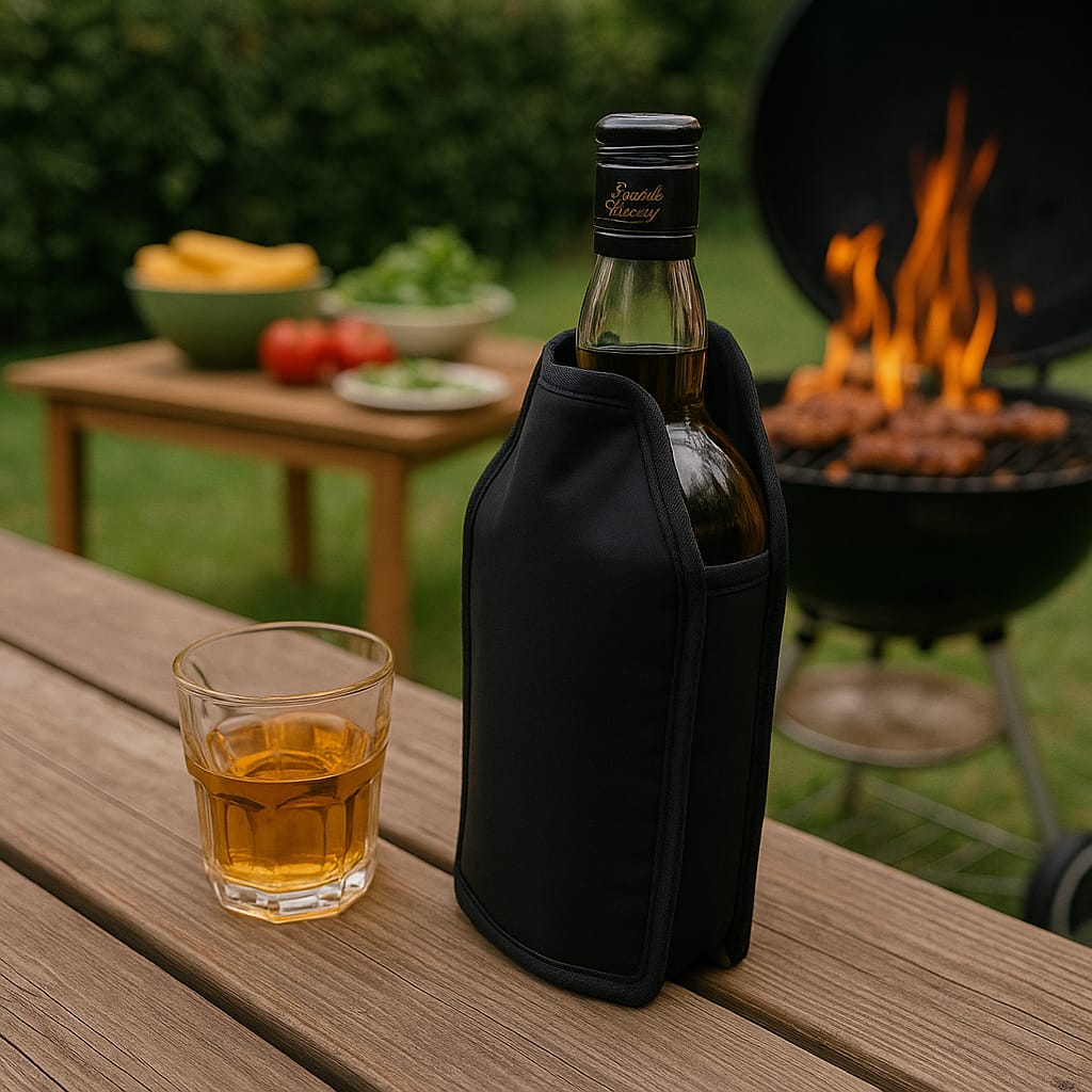 Cooling Cover For Bottles Of Water, Wine, Champagne, Beer, Gel Cooler