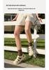 Puxi Liang Influencer Style: Summer Elastic Non-Slip Closed-Toe Roman Sandals