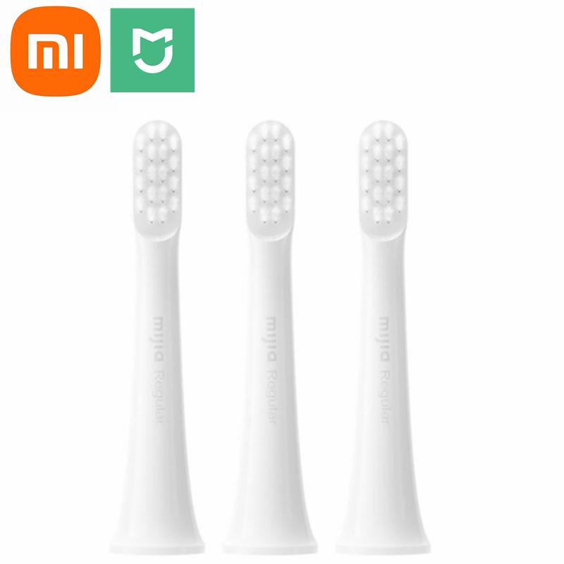 

Xiaomi 3шт Mijia T100 Замена головки зубной щетки для Mijia T100 электрическая зубная щетка белая