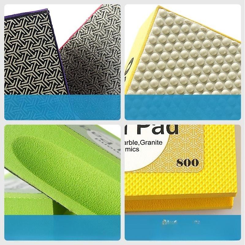 Tile Edge Trimming, Porcelain Slab Edge Grinding, Diamond Polishing and Trimming Tool, Glass Diamond Sand Hand Polishing Tool
