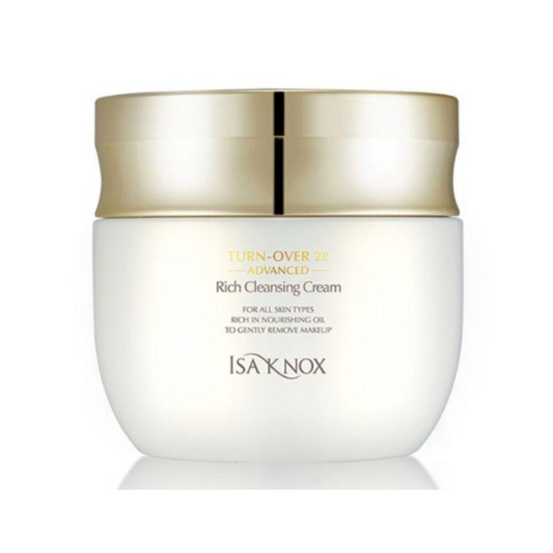 ISA KNOX Turnover 28 Advanced Rich Cleansing Cream 200ml Deep Moisturizing Korean Makeup Remover