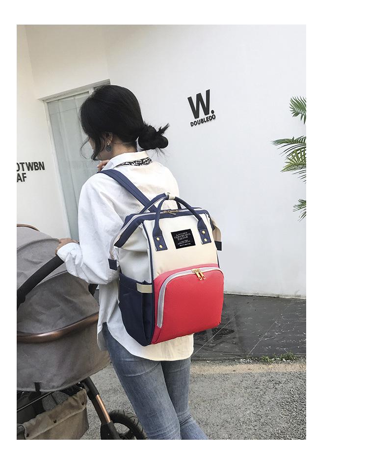 2025 Stylish Mommy Backpack: Large Capacity Travel Bag for Young Moms