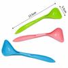 3 pcs Small Size Wet Food Scoop Polymer Long Handle Pet Spoon  Can Leftover Cleaning