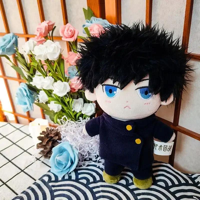20cm Jujutsu Kaisen Plush Toys Soft Stuffed Dolls Gojo Sukuna Itadori Megumi Inumaki Cute Gift For Kids