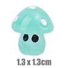 Luminous Mushroom Elf Car Ornaments Car Dashboard Decoration Resin Pendant Miniatures Mushrooms Fairy Garden DIY Accessories