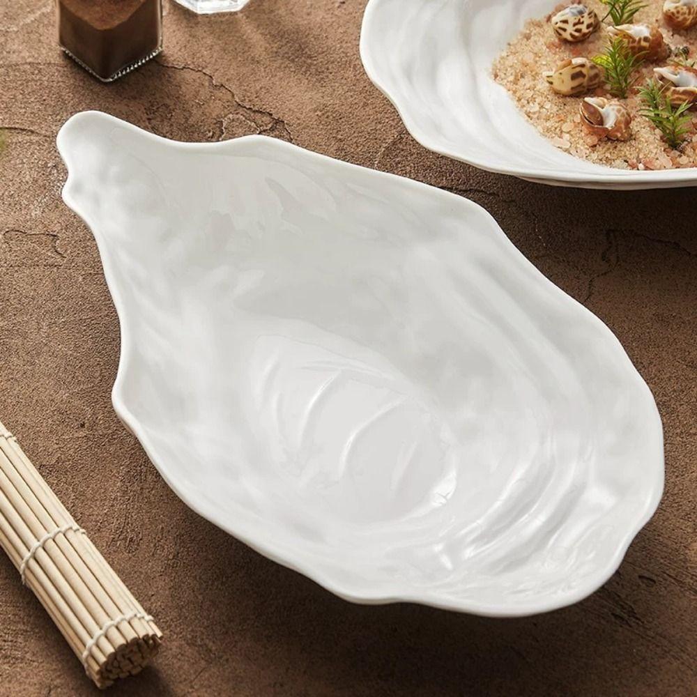 Creative Sashimi Plate Ceramic Storage Dish Tableware Dessert Tray Commercial
