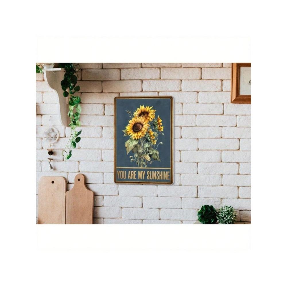 Vintage Metal Wall Art Decor Sign