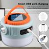 Outdoor Solar Camping Light High Power Work Light LED Flashlight Emergency Power Bank Tent Hanging Lamp Lantern Rechargeable