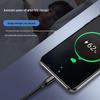 66W Super Fast Type-C Charging Cable for Huawei, Vivo, Oppo, Honor - Braided 6A Flash Charger Cable.