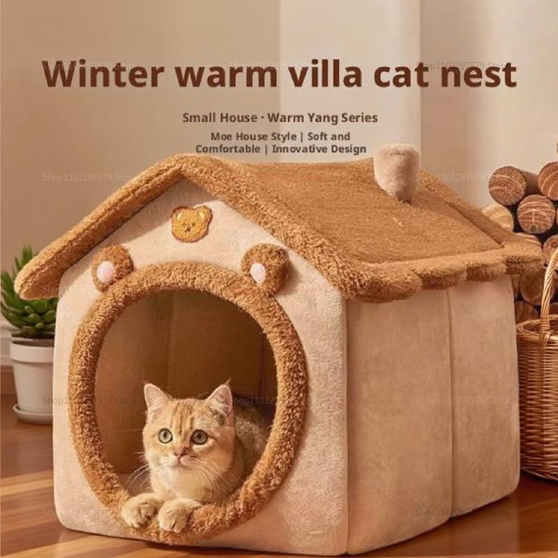 Foldable Washable Pet House for Small Dogs and Cats Removable Soft Cave Sofa Bed Extra Small Puppy Puppy Cave Indoor Outdoor Use