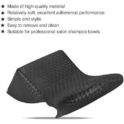 Hair Washing Neck Rest Cushion, Pvc Salon Spa Beauty Backwash Pillow Shampoo Bowl Suction Equipment Unit Pillow Shampoo Bowl Neck Rest