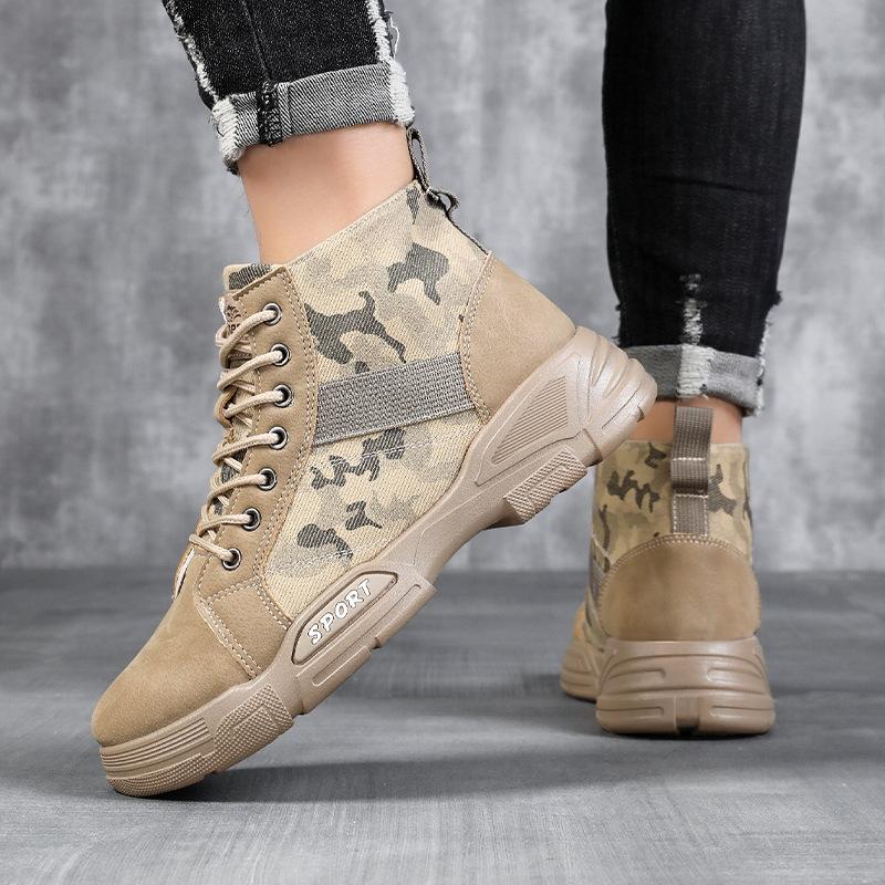 Martin boots men's autumn men's shoes new boots men's non-slip and wear-resistant shoes men's shoes