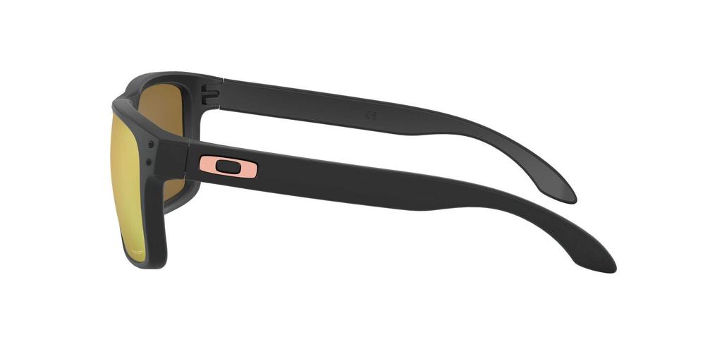 Okulary przeciwsłoneczne OO9244 HOLBROOK MATOWA CZERŃ Z SOCZEWKĄ PRIZM ROSE GOLD Polaryzacyjne Prizm [Oakley] (ZA)