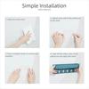 Quality with Shelf Key Holder Wall Mounted Space Saving Key Storage Rack with 6 Hooks Bathroom Storage Rack Bathroom