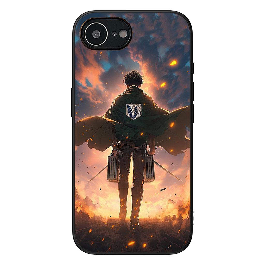 for Samsung Galaxy A25 A37 A57 A12 A14 A50 A51 A70 A71 A72 A21S A04 M15 Note 20 9 8 10 Case Levi Attack Eren On Titan Jaeger