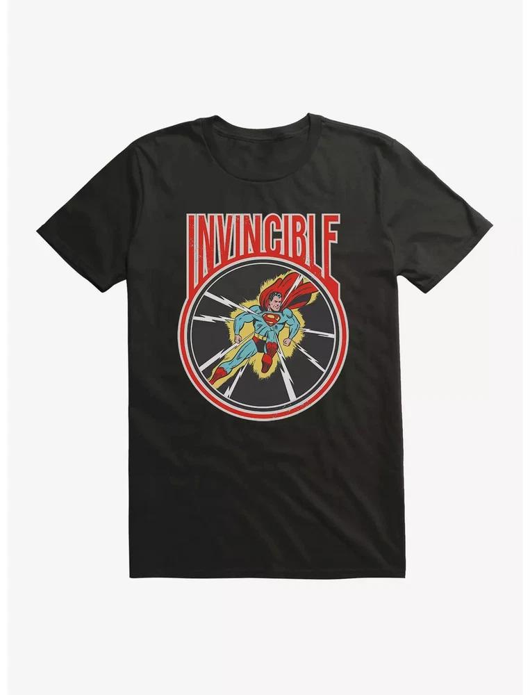 Comics SuperUnisex Invincible Black TShirt S