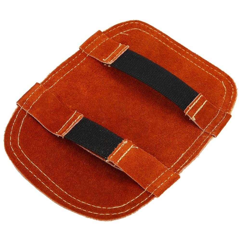 Thermal Insulated Welding Protective Hand Shield with Fire Resistant Cowhide and Aluminum Coating for Industrial Use