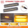 LED Dynamic Turn Signal Light Side Marker Fender Sequential Lamp Blinker Indicator For BMW 5 Series E39 (09.1995-06.2003) M5