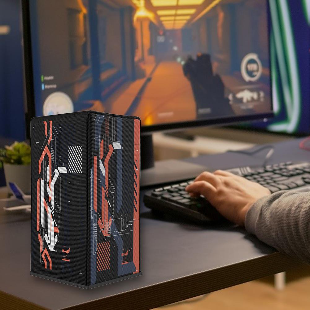 Dust Cover Removable Vertical Dustproof Protective Sleeve Case Oxford Waterproof Cloth for Xbox Series X Game Console