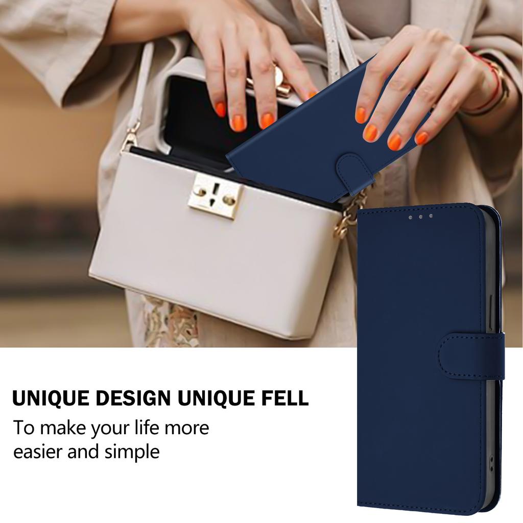 For TECNO Camon 50 4G BINFEN COLOR Leather Case Splicing Color RFID Blocking Wallet Stand Phone