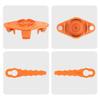 Trimmer Blades 79x19mm Blade Lawn Mower Orange Color