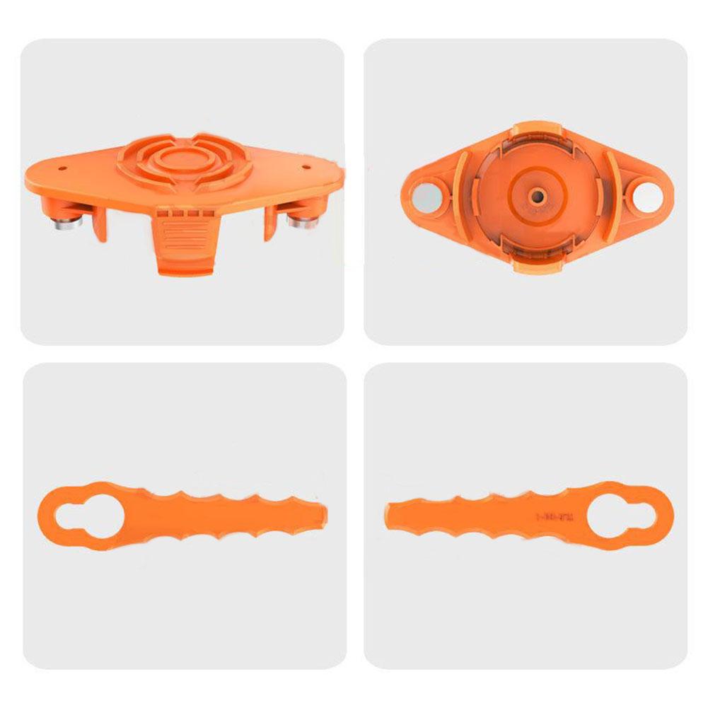 Trimmer Blades 79x19mm Blade Lawn Mower Orange Color