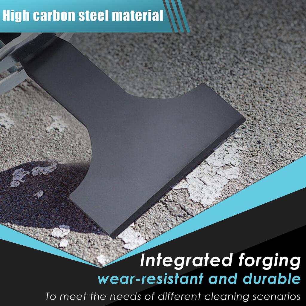 3PCS Reciprocating Saber Shovel 50/100/150mm Hcs Electric Scraper Saw Blade for Cleaning Removal Tile Grout Glue Gap Wall Putty