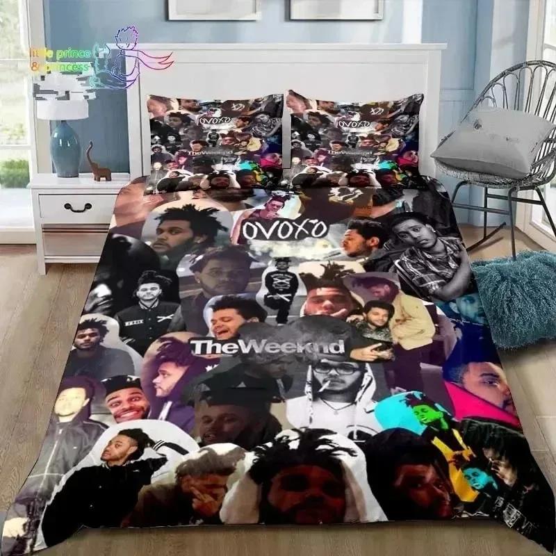 3D Print XO The Weeknd 3D NEW Duvet Cover Pillowcase Bedding Set Adult Boy Girl Bedroom Decoration Children Single Double Large