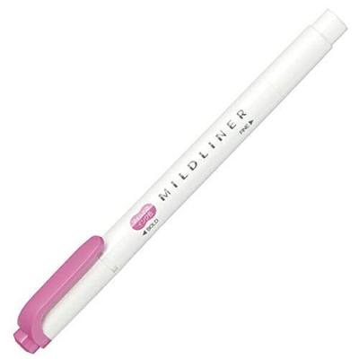 Zebra Mildliner Highlighter Mild Pen, Fuchsia, WKT7-MFU