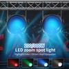 300w Zoom COB Cool+Warm White LED Zoom Par COB Lighting For Party Nightclub Church Wedding Light.