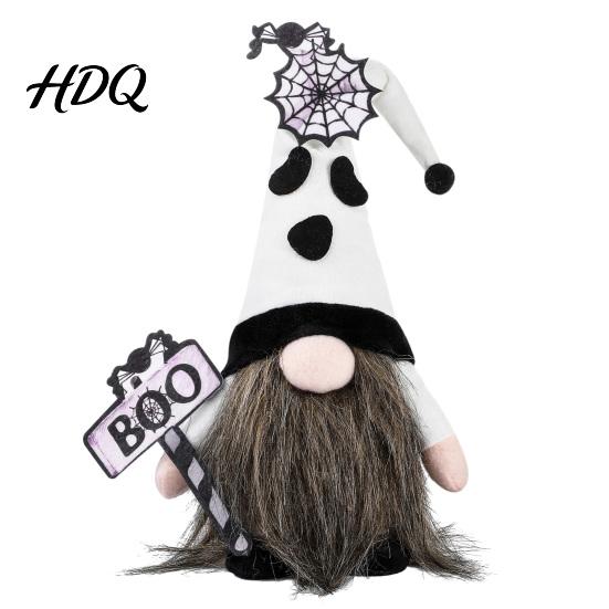 Halloween Holiday Decorations Gnome Decor Faceless Doll Figurine for Shelf Table Spooky Decoration Ideas Cute Ornament Party Home Trick or