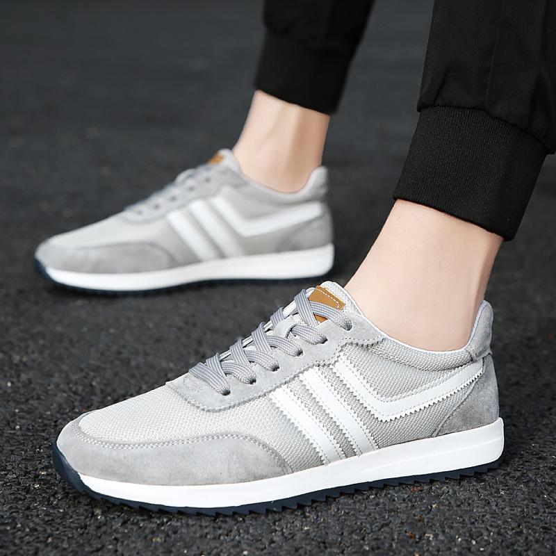 Men's shoes 2025 spring and summer new breathable sports shoes foreign trade comfortable inner height increase German training shoes large size c