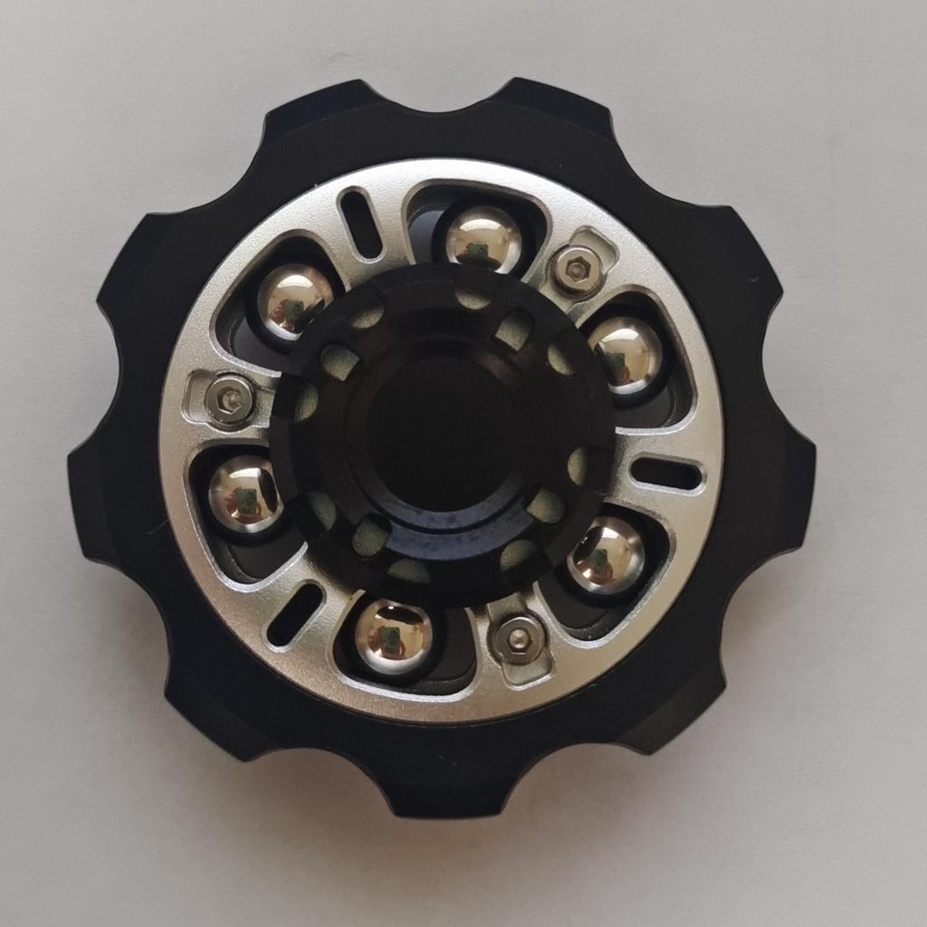 EDC Gear Metal Fidget Spinner Aviation Aluminum Hand Spinner Adult Fidget Playthings Office Stress Relief Toy Creative Gifts