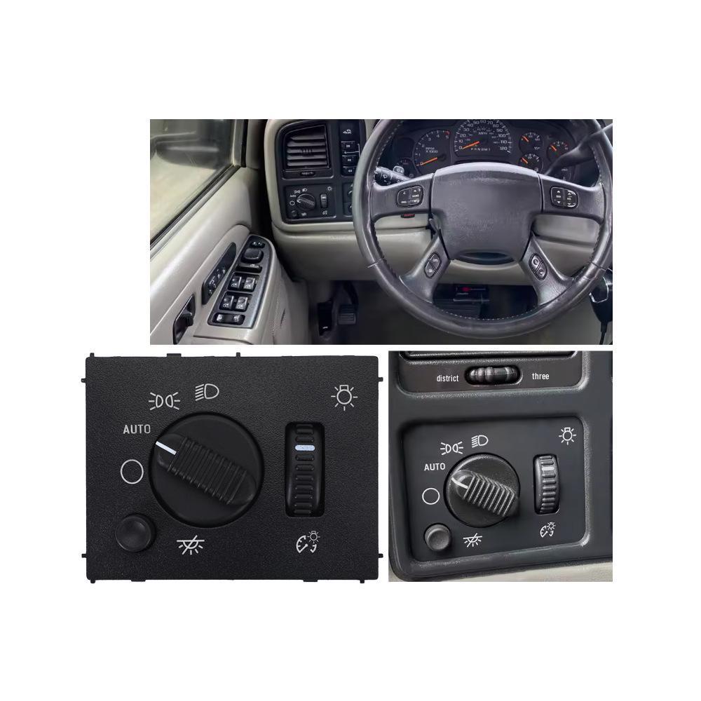 Compatible Headlight Control Switch for 2003-06 Chevrolet Silverado