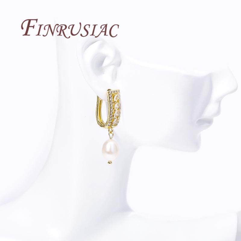 1-2Pairs/Lot Fasteners For Earrings Wholesale 18K Real Gold Plated Hooks For Earring,DIY Women's Earrings Accessories,Earwires