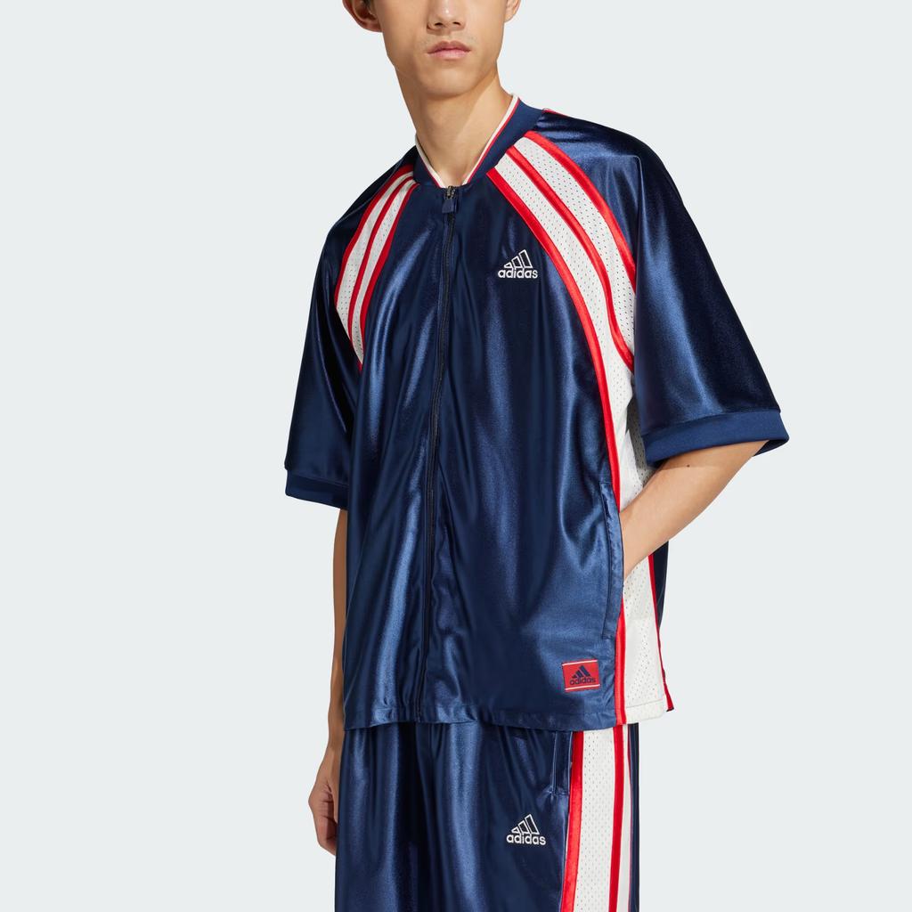 New Adidas Cut Line Short Sleeve Track Top JD5410