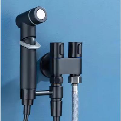 Toilet Bidet Hygienic Shower for Bathroom Shower Head Double Outlet Angle Valve of Bathroom Accessories Bidet Toilet Seat